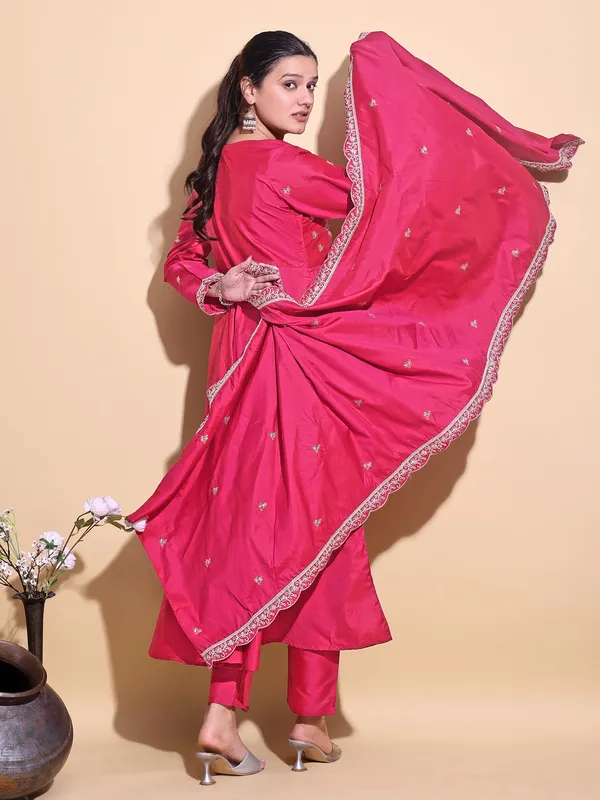 RANI_Art_Silk_Embroidered_Anarkali_Pant_Dupatta_Set_For_Women