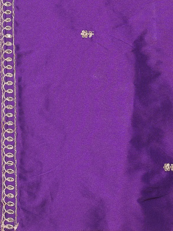 WINE_Art_Silk_Embroidered_Anarkali_Pant_Dupatta_Set_For_Women