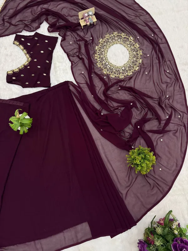 WINE_STYLES_HAND_WORKED,_DRAPE_SAREE_ON_FAUX_GEORGETTE_
