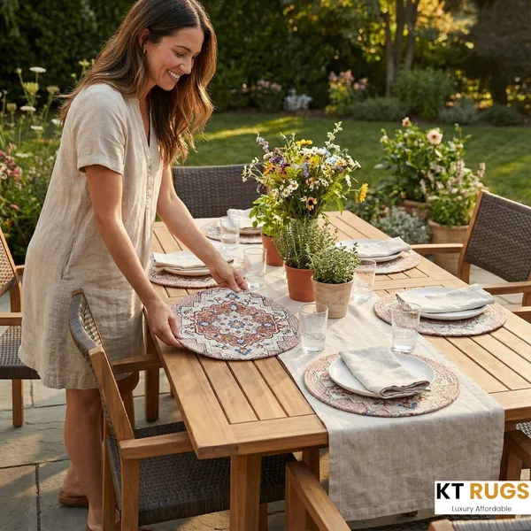 Vintage-Inspired_Round_Persian_Medallion_Dining_Table_Mats