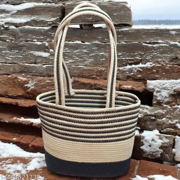 Multicolor_Cotton_Eco-Luxury_Modern_Intelligent_Jute_Tote_Handmade_Bag_For_Women