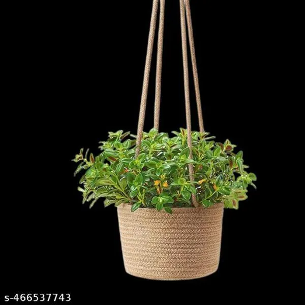Beige_Jute_Rope_Hanging_Planter_Basket