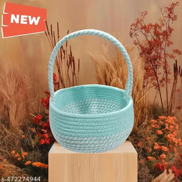 Pooja_Tokri,_Round_Bowl_Shape_Basket_8X4"