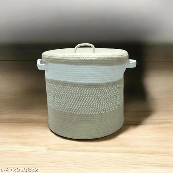 Beige_White_Laundry_Basket