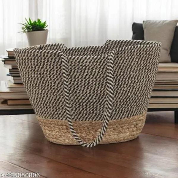 Designer_Two_Tone__Jute_Bag,_Office_Tote's,_Eco_Friendly_and_Biodegradable