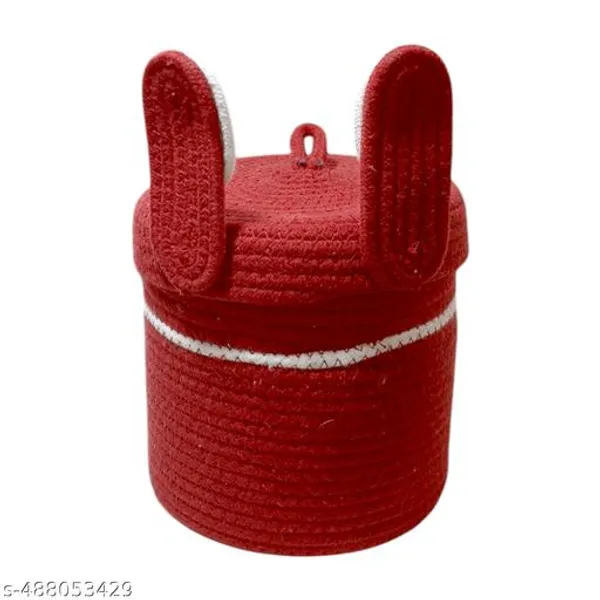 Red_Bunny_Cotton_Rope_Basket_Multipurpose_Storage_Organizer_Eco_Friendly_Utility_Basket_For_Home_&_Office