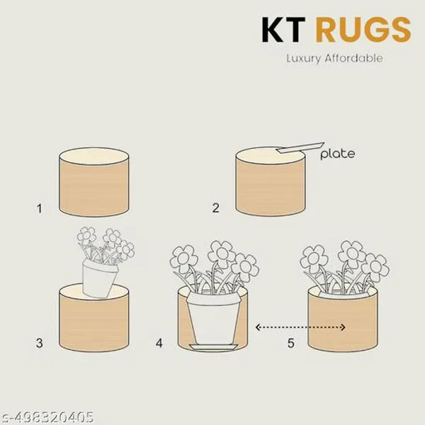 Beige_And_Black_Jute_Planter_Multipurpose_Basket