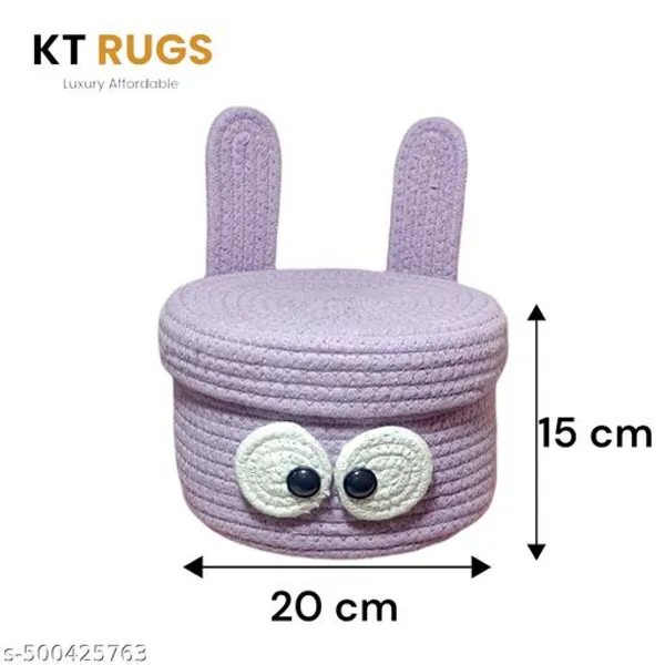Purple_Bunny_Natural_Fiber_Multipurpose_Organizer_Box