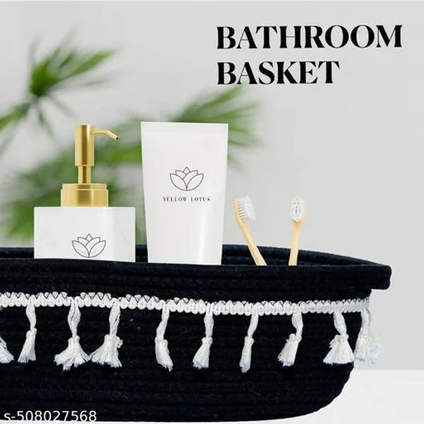 Black_Oval_Basket_Storage_with_Handmade_Noted_Laces