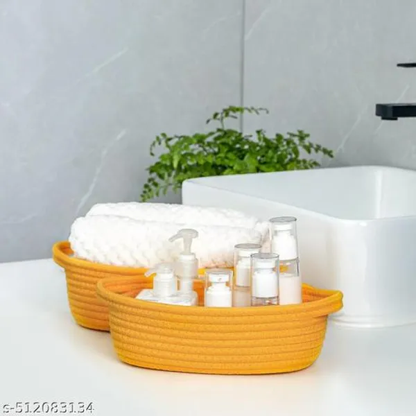 Yellow_Set_Of_5_Oval_Baskets_For_Home_And_Office