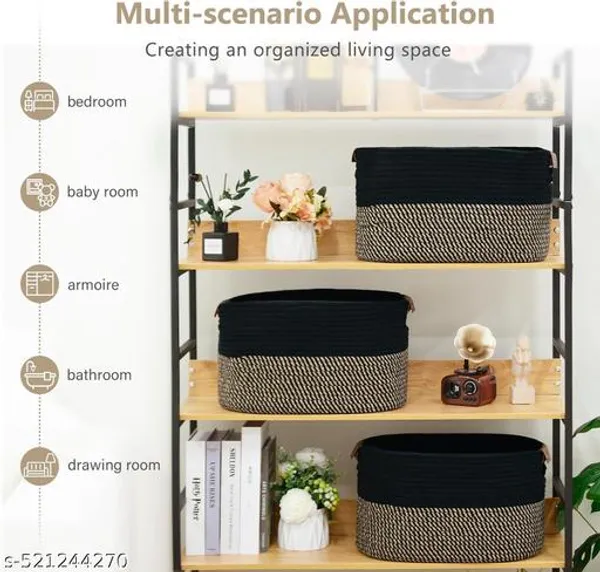 Cotton_Rope_Storage_Basket_Rectangle_With_Handles_Woven_Basket_For_Laundry_Towels_Clothes_Books_&_Toys_(_15X10X9_Inch_)