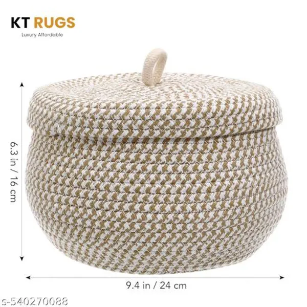 Beige_And_White_Cotton_Basket_A_Multipurpose_Trendy_Storage_Box_(9X7X5_Inch)