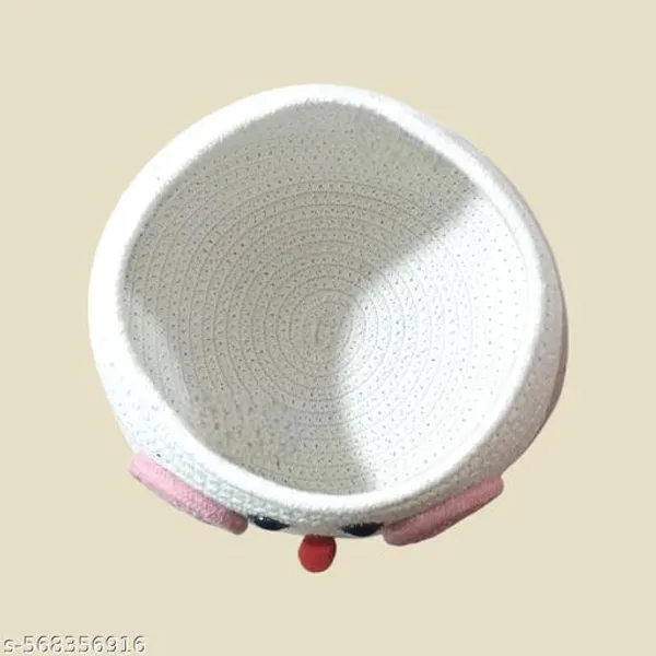 Cute_Santa_Basket_Pink_For_Kids_Room_Storage,_Multipurpose_Decor_Storage_Basket