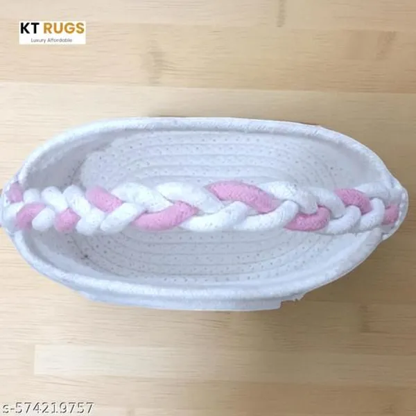 White_Adorable_Purple_Handmade_Gift_Basket_(20_Cm_D_X_15Cm_H)