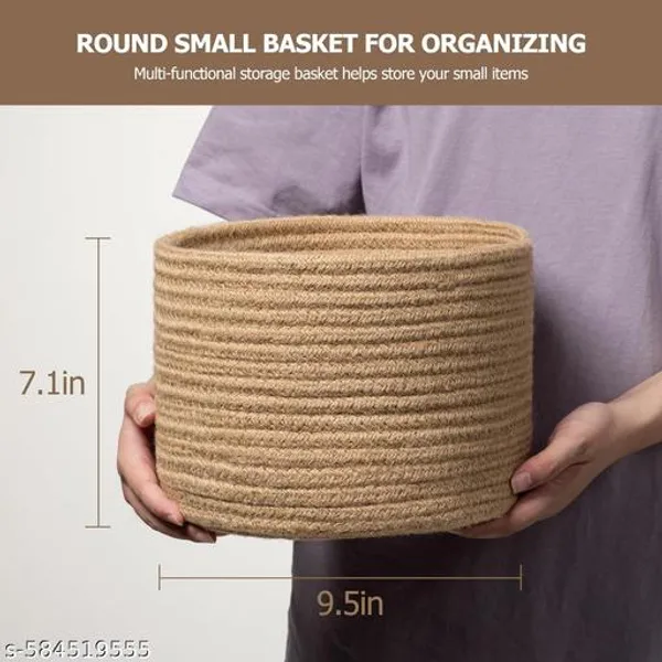 Beige_Cute_Teddy_Cotton_Rope_Storage_Organizer_(10_Diameter_X_10_Height)_Multipurpose_Kids_Toy_&_Nursery_Organizer