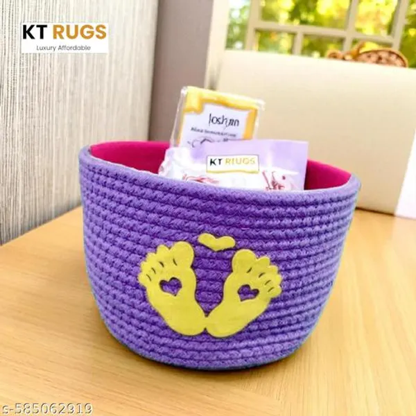 Purple_Baby_Announcement_Gift_Hamper_7X7_Jute_Cotton_Rope_Basket_Turn_It_Into_A_Delectable_Treat_Box_For_Any_Celebration