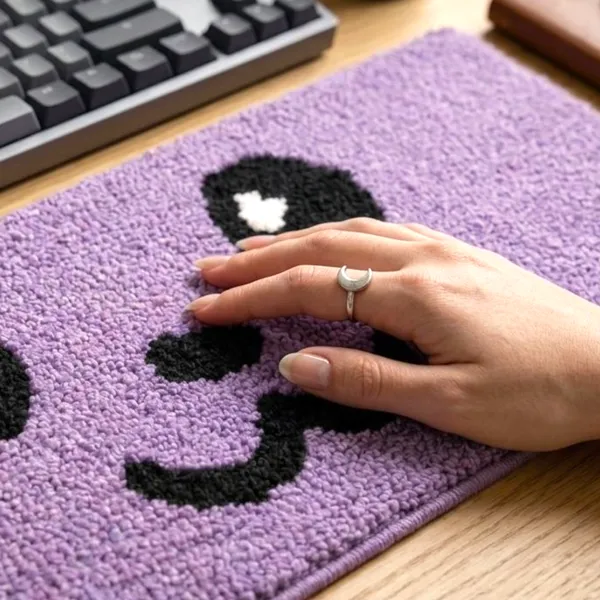 Keyboard_Wrist_Rest_Cute_Cat_-_Soft_Tufted_Plush_Wrist_Support_Pad_for_Mechanical_Keyboard,_Kawaii_Purple_Desk_Mat,_Non-Slip_Ergonomic_Wrist_Cushion_for_Gaming_Home_Office,_18_x_7_Inch