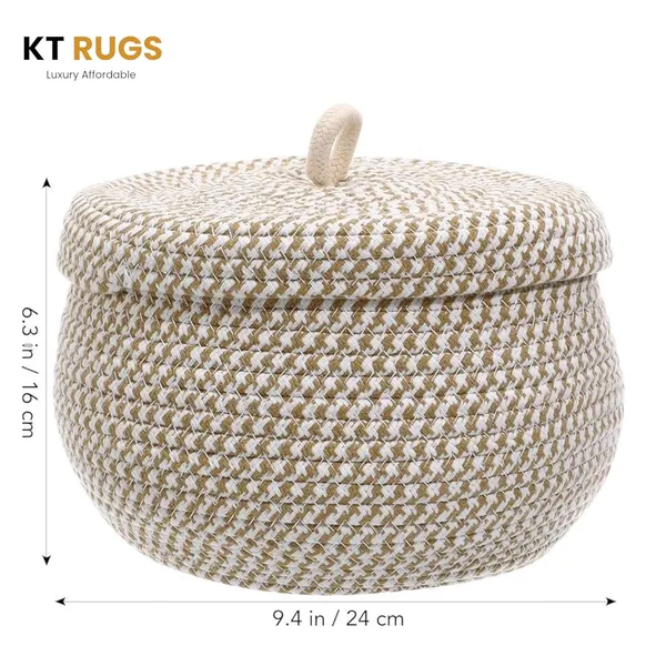 Beige_Woven_Storage_Basket_With_Lid_Natural_And_Handwoven_Jute_Cotton_Round_24_Cm_X_16_Cm_Decorative_Organiser