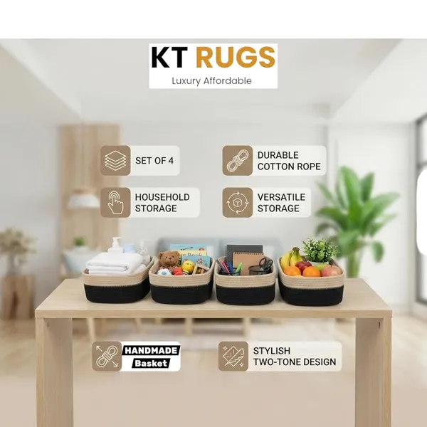 Beige_And_Black_Woven_Storage_Baskets_Jute_Rope_Organizer_Bins_Black_And_Natural_Multiple_Sizes_Home_Organization_(Set_Of_4)
