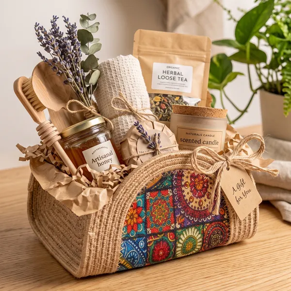 Bohemian_Jute_Basket_Bag_–_Natural_Coiled_Fiber_Hamper_&_Gift_Basket_with_Vibrant_Mandala_Patchwork