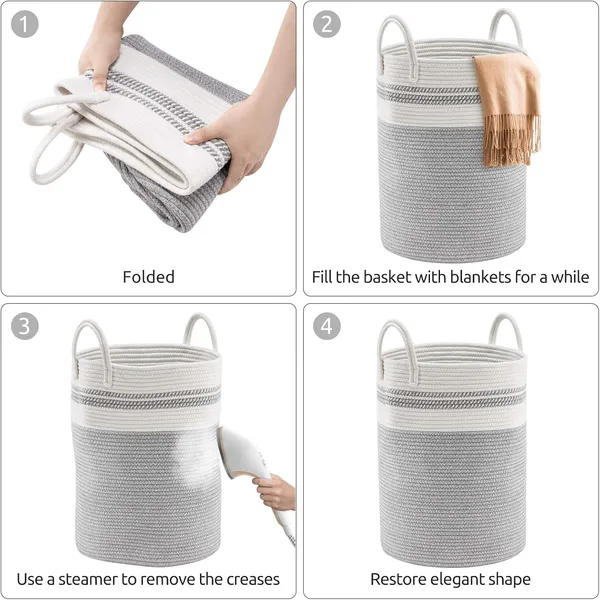 Cotton_Rope_Basket_Large_Blanket_Basket_Woven_Storage_Basket_Toy_Storage_Organiser_Nursery_Decor_Laundry_Hamper_with_Handle_58L_(38cm(D)_x50cm(H),_Z-grey)