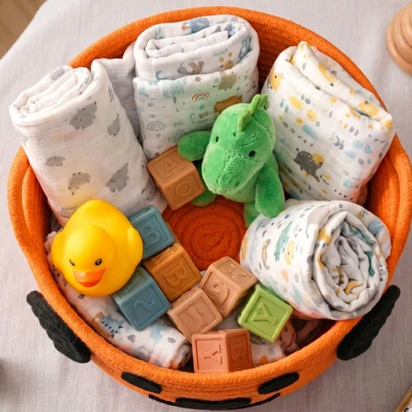 Adorable_"Puppy_Pal"_Woven_Storage_Basket_|_Open_Storage__Narangi
