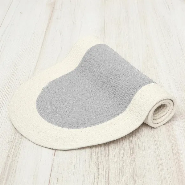 Handmade_Ribbed_Style_Cotton_|_30x91_cm_|_Light_Grey_&_Off_White_|_For_Center_&_Dining_Table_Fall_Decoration,_Holiday_&_Christmas_Festivals