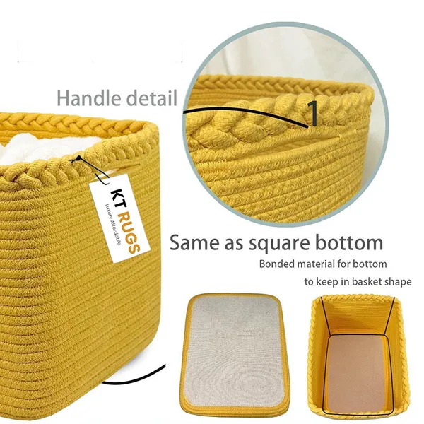 Large_Woven_Cotton_Rope_Storage_Basket_–_13.5"_x_11"_x_9.5"_Decorative_Organizer_Bin_with_Braided_Rim_for_Shelves,_Nursery,_Toys,_Laundry,_Closet_–_Mustard_Yellow