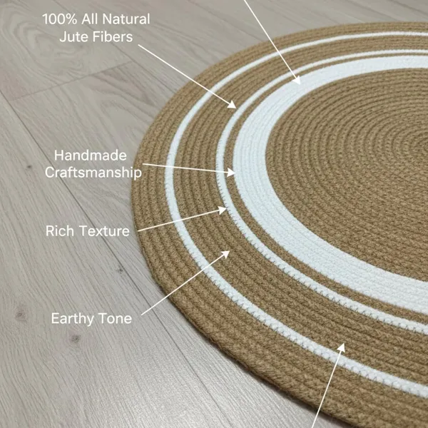 Natural_Jute_Braided_Round_Area_Rug_|_White_Stripe_Accent_|_Eco-Friendly_Handcrafted_|_Boho_Minimalist_Style_|_Living_Room,_Bedroom,_Dining_Room_|_Non-Slip_|_Easy_Care