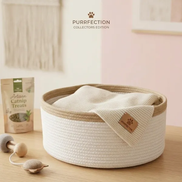 PURRFECTION_Collectors_Edition_–_Handwoven_Cotton_Cat_Nest_Basket