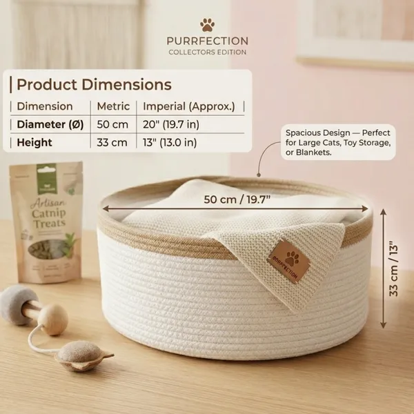 PURRFECTION_Collectors_Edition_–_Handwoven_Cotton_Cat_Nest_Basket