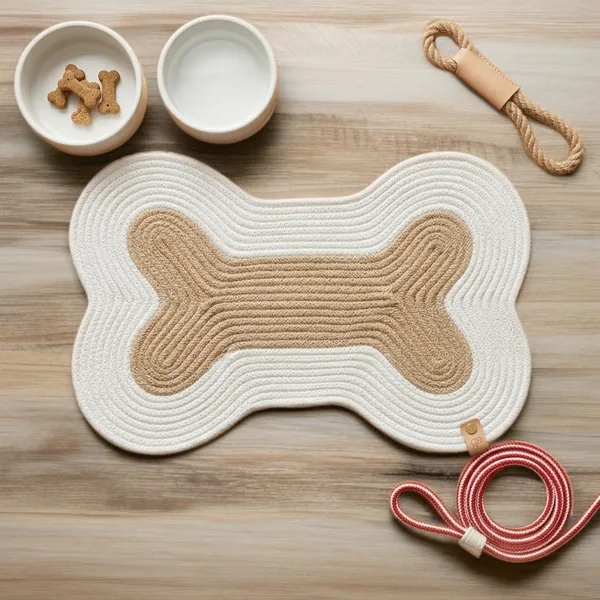 Premium_Bone-Shaped_Cotton_Rope_Pet_Mat_–_Handcrafted_Woven_Dog_&_Cat_Feeding_Mat_for_Food_and_Water_Bowls,_Natural_&_Washable_Pet_Rug_for_Floor_Protection_(Tan_&_White)