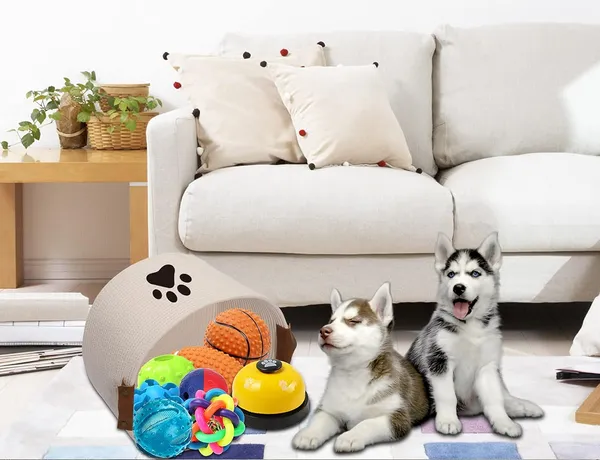 Round_Cotton_Rope_Basket_Pets_Toy_Storage_Bin_-_Storage_Chest_for_Dog_Toys_Laundry_Basket_Living_Room_Organizer_Dog_Stuff_Box_Storage_(Light_Beige)