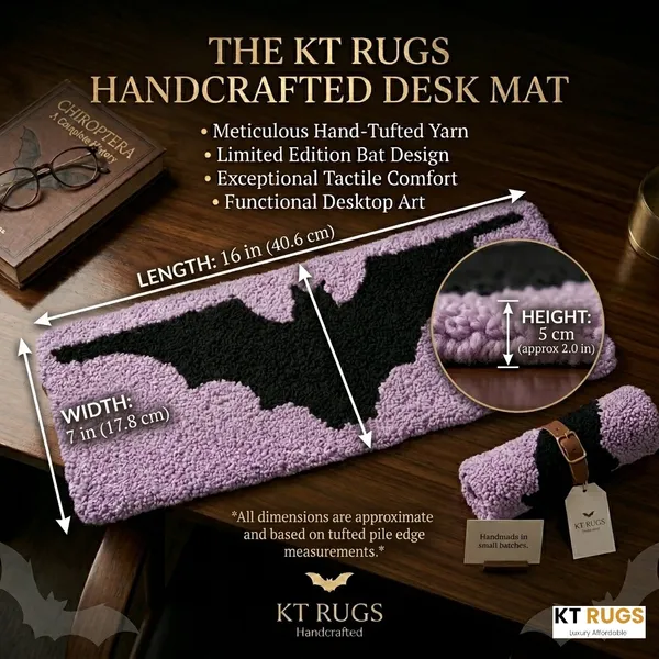 Tufted_Bat_Desk_Mat_–_Handmade_Wrist_Rest_&_Keyboard_Pad_|_Gothic_Aesthetic_Deskpad_|_Lavender_Purple_|_Soft_Plush_Loop_Pile_|_Unique_Desk_Accessory_for_Gamers,_Creatives_&_Dark_Cottagecore_Setups