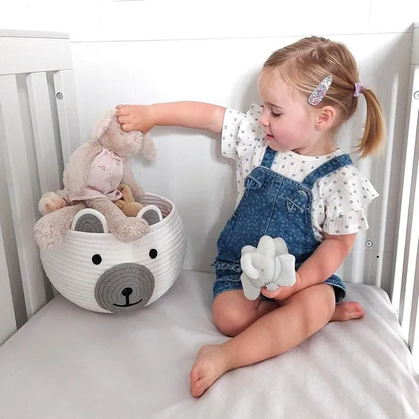 Cotton_Rope_Storage_Basket_with_Cute_Bear_Face_–_Handcrafted_Baby_Nursery_Organizer,_Toy_Bin_&_Home_Décor_Basket_|_Ø_25_cm_×_H_18_cm_|_100%_Natural_Cotton_|_Baby_Shower_Gift