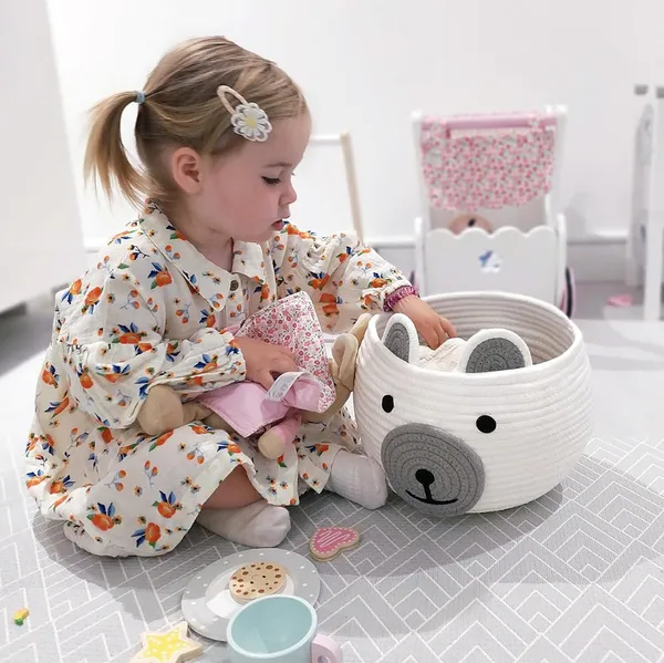 Cotton_Rope_Storage_Basket_with_Cute_Bear_Face_–_Handcrafted_Baby_Nursery_Organizer,_Toy_Bin_&_Home_Décor_Basket_|_Ø_25_cm_×_H_18_cm_|_100%_Natural_Cotton_|_Baby_Shower_Gift