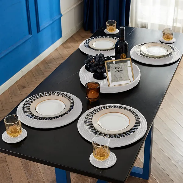 Woven_Cotton_Rope_Round_Placemats_Set_Of_9_Pcs_With_Holder_Included,_Handmade_Boho_Woven_13_Placemats&4.3_Coasters,Non-Slip_And_Heat_Resistant_For_Your_Perfect_Table_Decor(Off_White)
