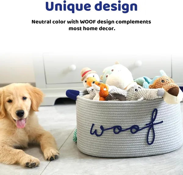 Woven_Dog_Toy_Basket,_Storage_Box_for_Puppy_Accessories,_Robust_Grips,_Round_Toy_Basket_for_Dogs,_Blankets_and_Pet_Accessories_(Grey)