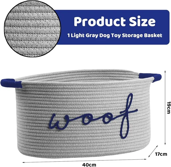 Woven_Dog_Toy_Basket,_Storage_Box_for_Puppy_Accessories,_Robust_Grips,_Round_Toy_Basket_for_Dogs,_Blankets_and_Pet_Accessories_(Grey)