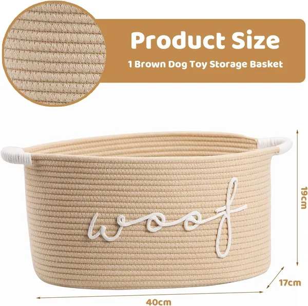 Woven_Dog_Toy_Basket,_Storage_Box_for_Puppy_Accessories,_Robust_Handles,_Round_Toy_Basket_for_Dogs,_Blankets_and_Pet_Accessories_(Khaki)