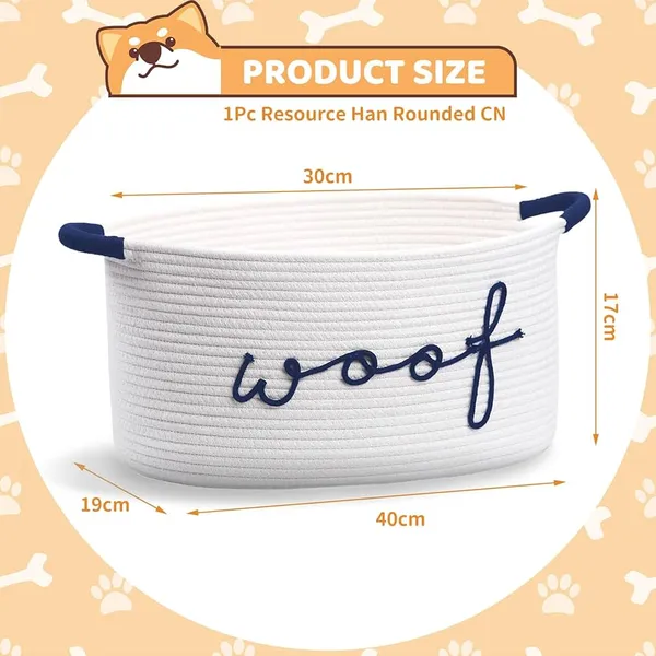 Woven_Dog_Toy_Basket,_Storage_Box_for_Puppy_Accessories,_Sturdy_Handles,_Round_Toy_Basket_for_Dogs,_Blankets,_and_Pet_Supplies