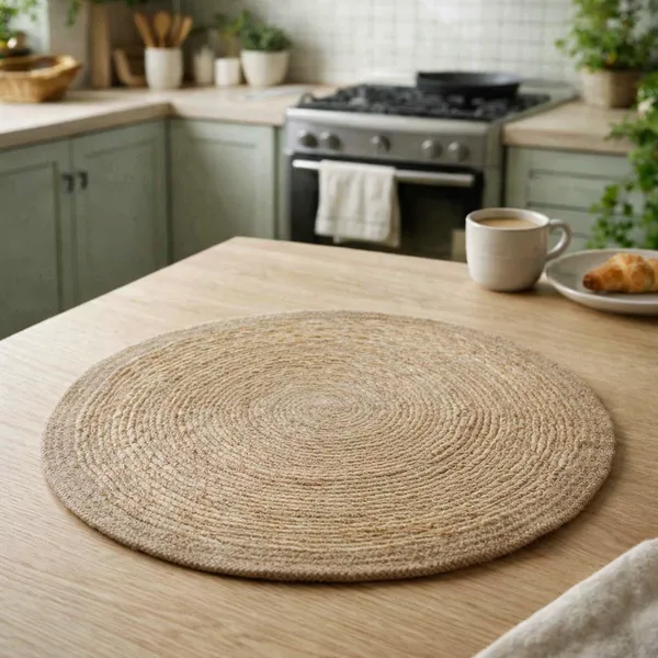 Seagrass_&_Jute_37Cm_Placemats_(Set_4)_-_Natural_Handmade_Tableware,_Kitchen_Mats,_Dining_Placemats