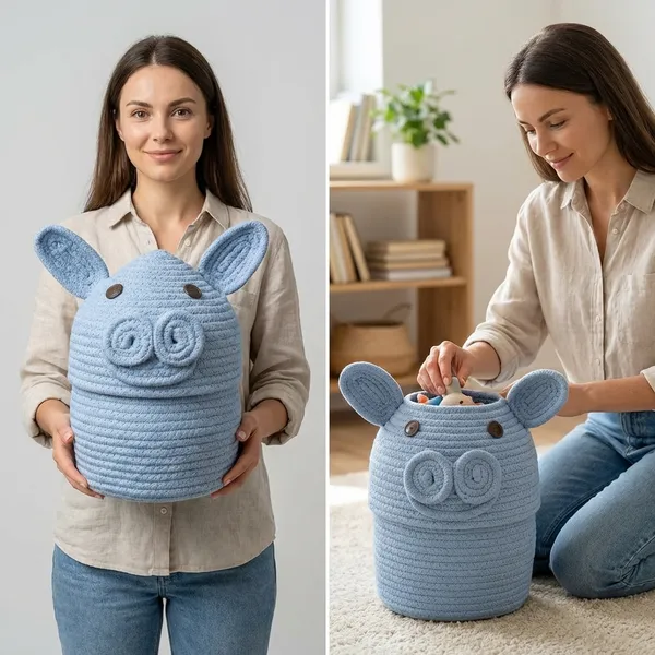 Blue_Handmade_Rope_Storage_Basket_Set_With_Cute_Piggy_Lid_Jute_Woven_Baskets_For_Nursery_Organization