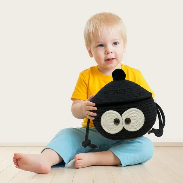 Black_Small_Toys_Storage_Basket_Cotton_Rope_Basket_For_Kids_Toys