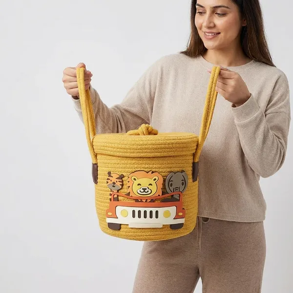 Mustard_Cartoon_Storage_Basket_Jute_Cotton_Woven_Organizer_Return_Gifts_For_Kids