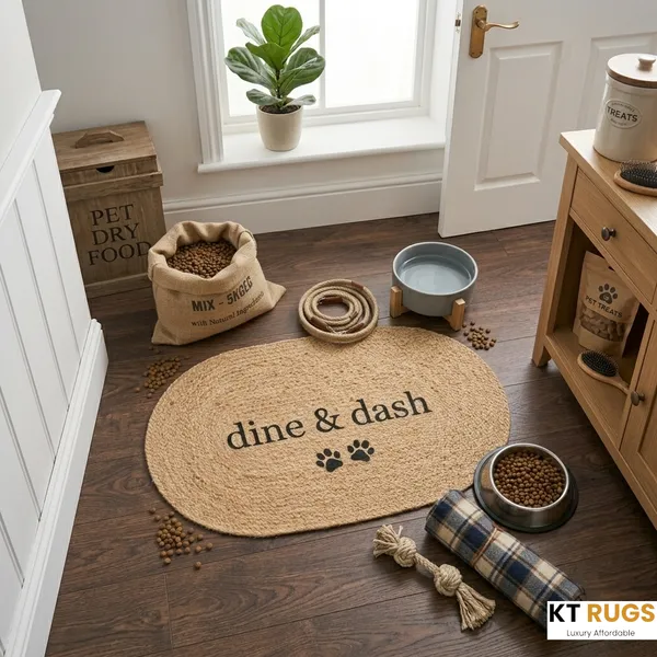 Dine_&_Dash_Natural_Jute_Pet_Feeding_Mat_Oval_Braided_Dog_&_Cat_Food_Bowl_Rug_Non-Slip,_Eco-Friendly_Burlap_Decor_With_Paw_Print_Design_Large_Absorbing_Water_Station_Protector