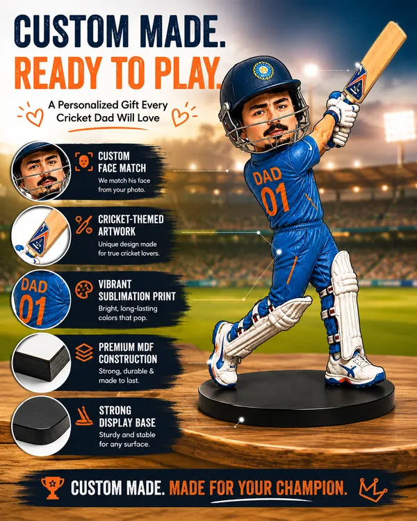 Bobble_Head_Caricature_for_Cricket_Dad