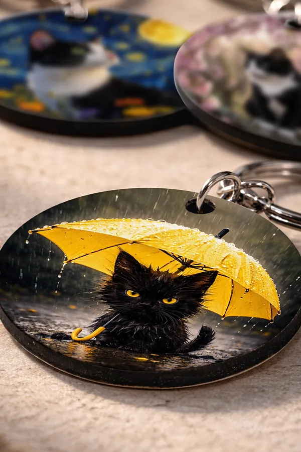Wooden_Cat_Keychain_Set_of_3_|_STYLE_4