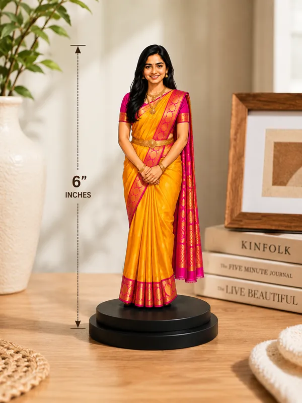 Personalized_South_Indian_Traditional_Girl_Caricature__for_Women,_Wife,_Sister,_Daughter
