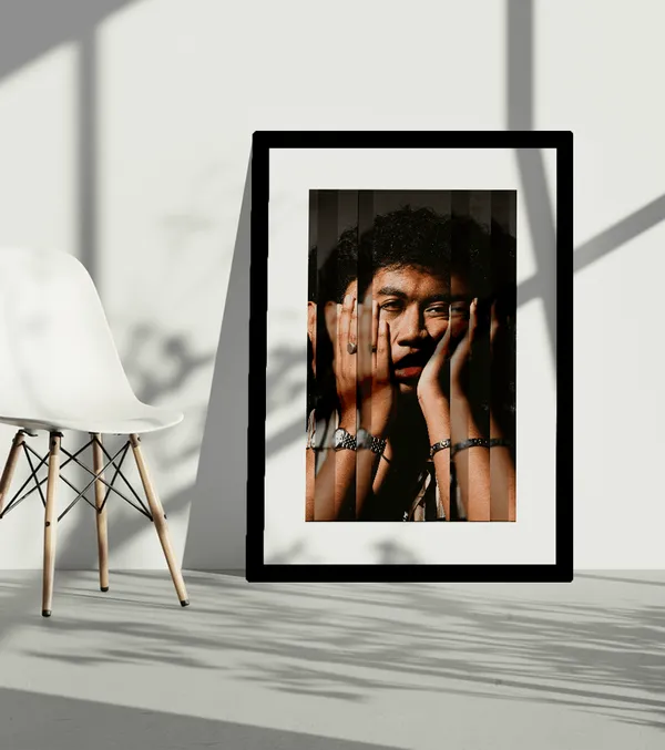 Multicolor_Wooden_Creative_Fractal_Mirror_Customised_Poster_Frame_|_A4